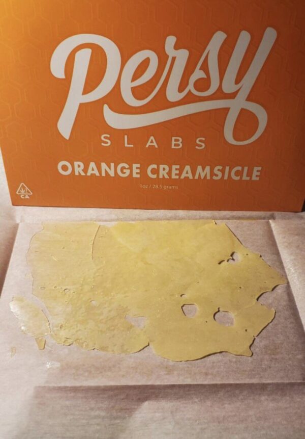 Persy slabs Orange creamsicle flavor